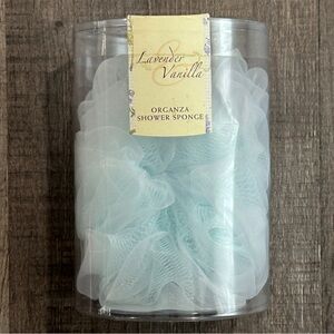 💞 New Light Blue Lavender Vanilla Scented Bath Pouf Loofah Sponge